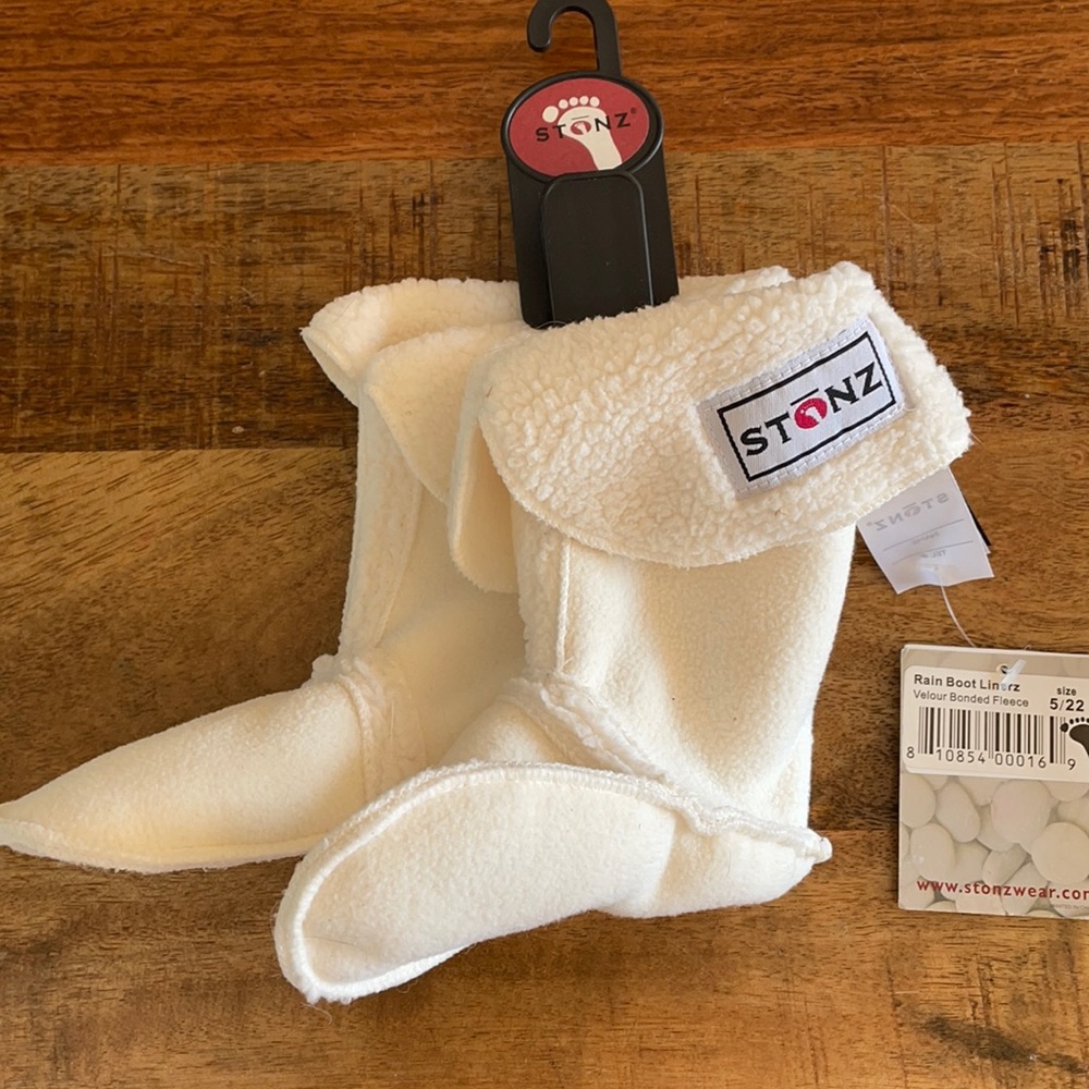 Stonz Rain Boot Liners kids size 5